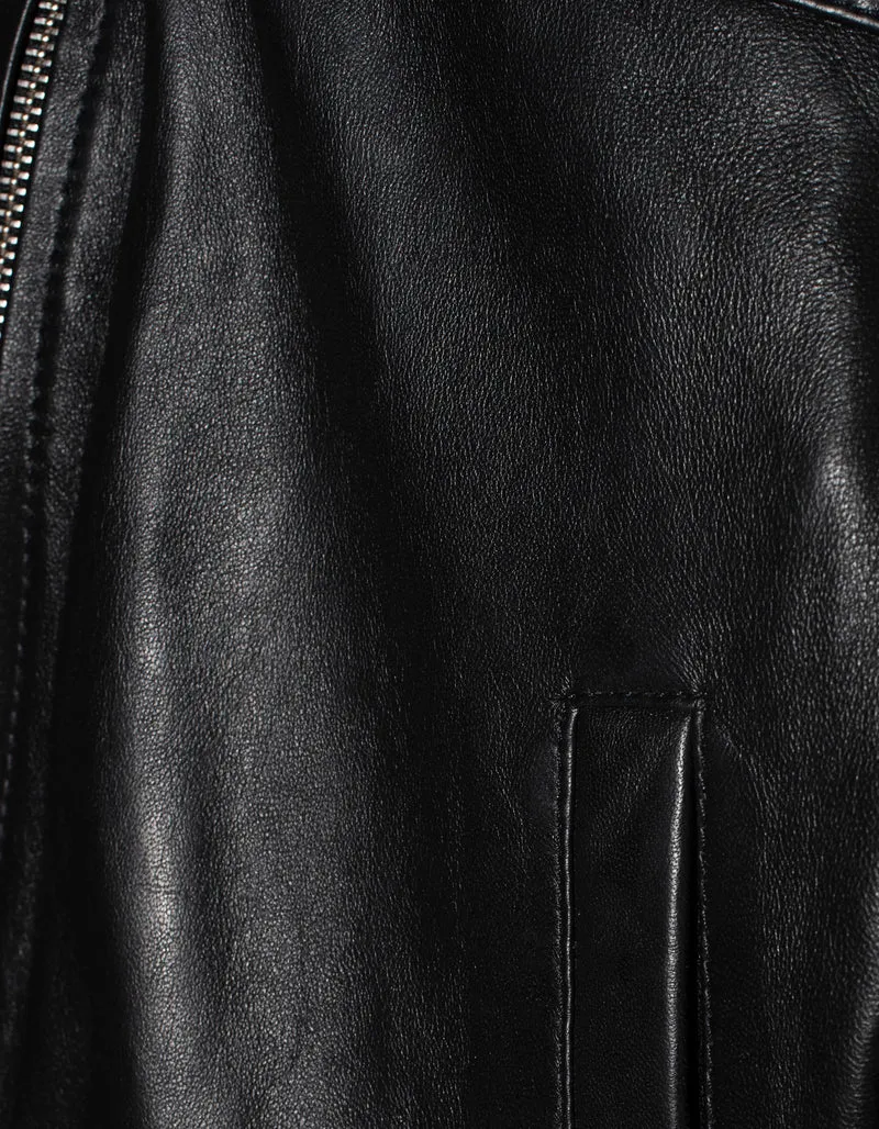 Lederjacke Berlin mit Paspeltaschen