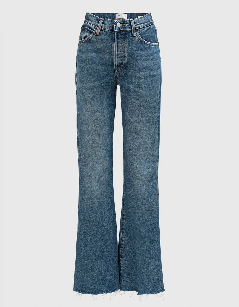 Mid-Rise Flare-Leg Jeans The LAX