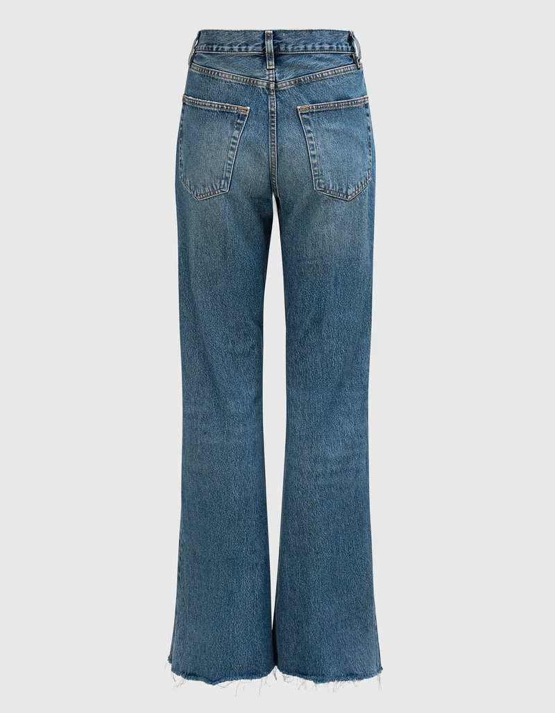 Mid-Rise Flare-Leg Jeans The LAX