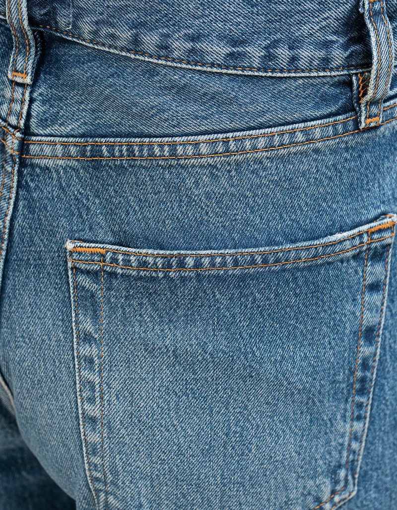 Mid-Rise Flare-Leg Jeans The LAX
