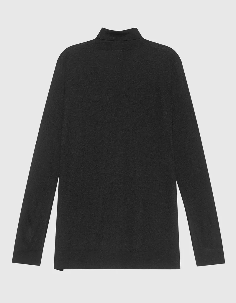 Feinstrick-Kaschmir Rollkragen-Pullover Danetta