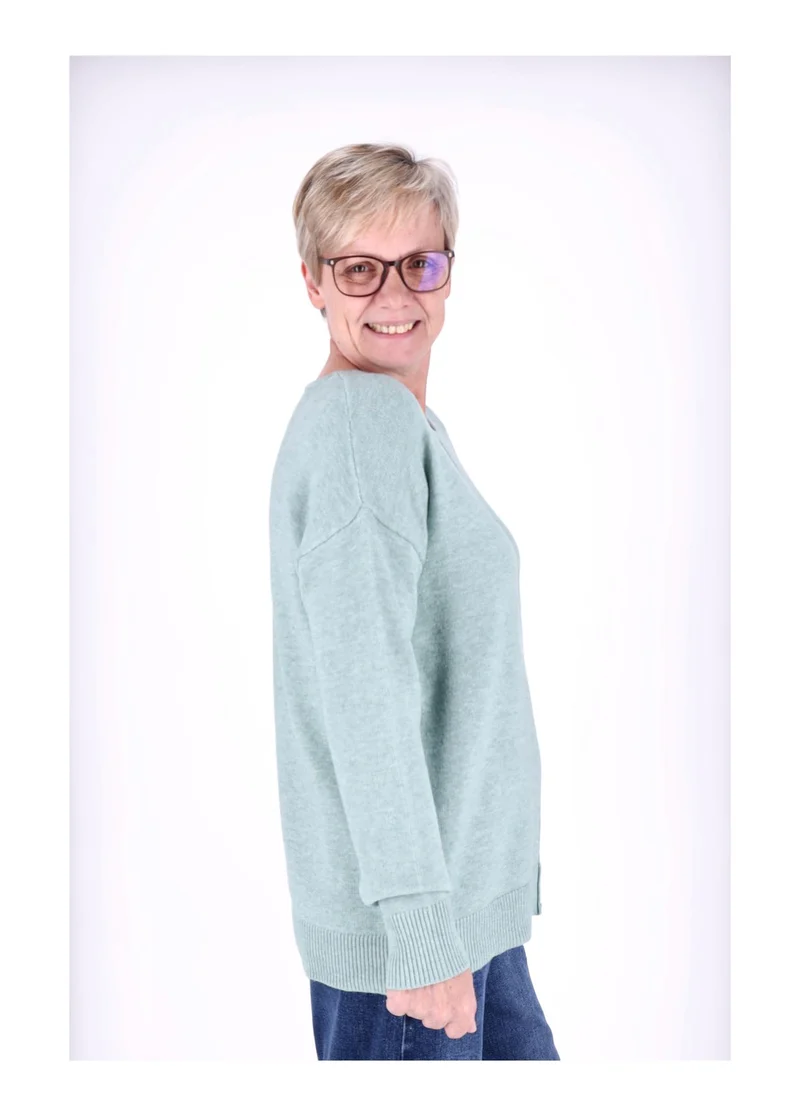 TARA M CARLA Rundhals Strickpullover