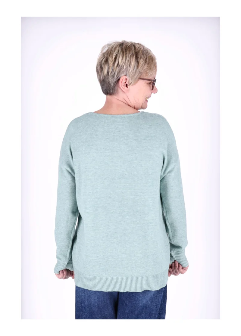 TARA M CARLA Rundhals Strickpullover