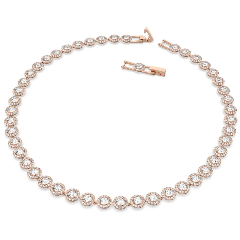 Swarovski damen Kette Roségold 5367845