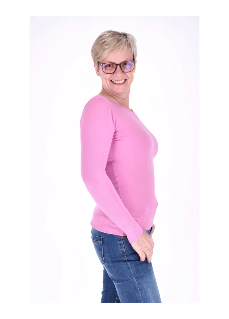 Splash of Color Strickpullover Damen