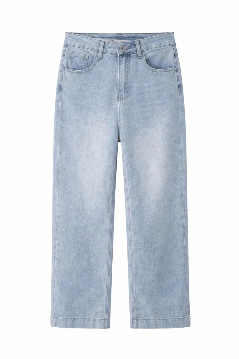 Splash of Color Jeans Damen weites Bein
