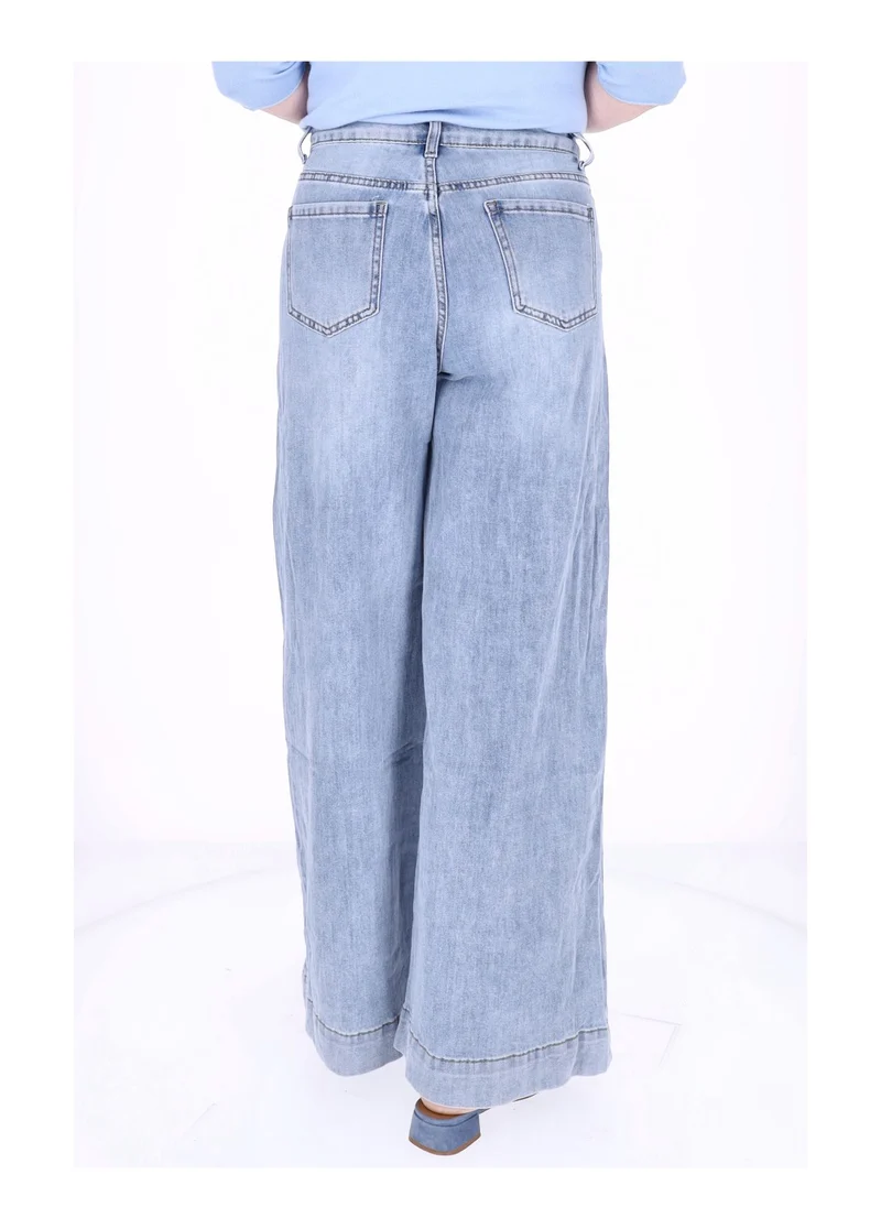Splash of Color Jeans weites Bein