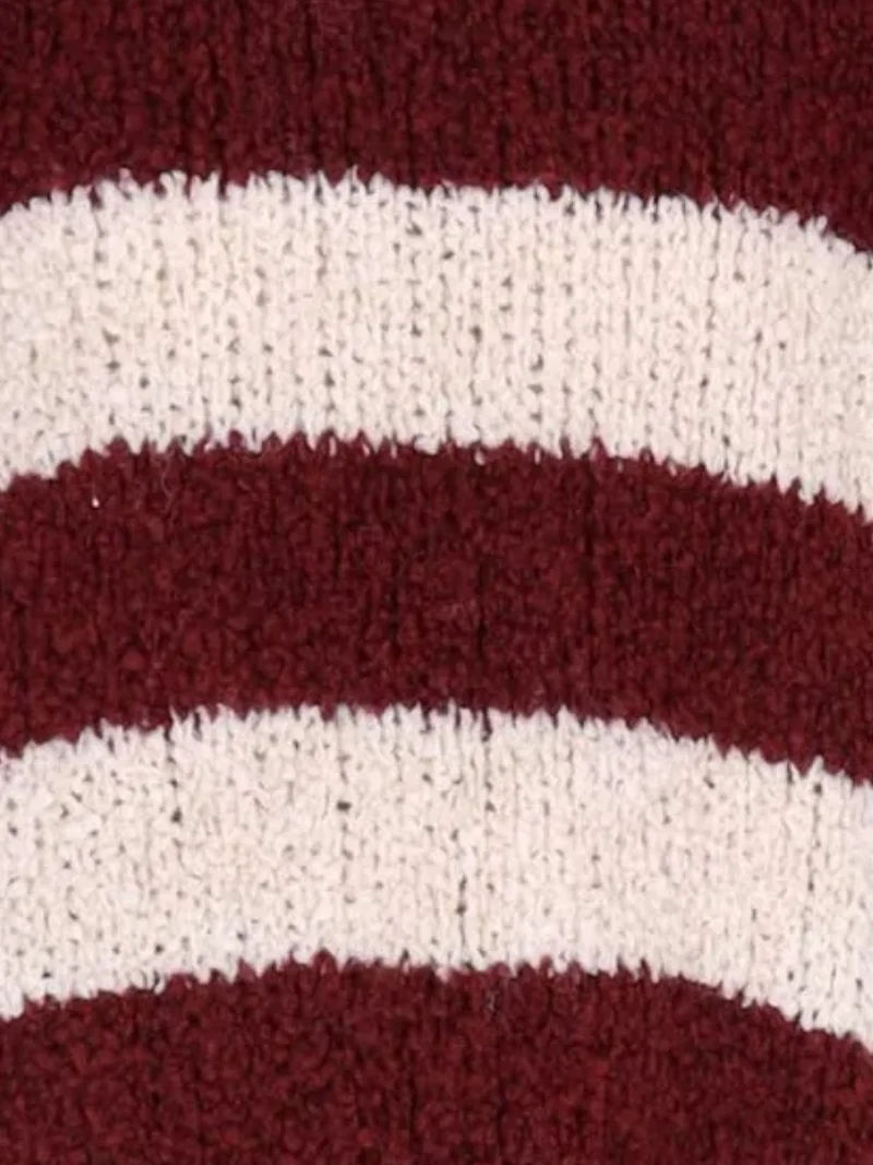 Damen Boxy-Strickpullover mit Lana-Wolle – Rot