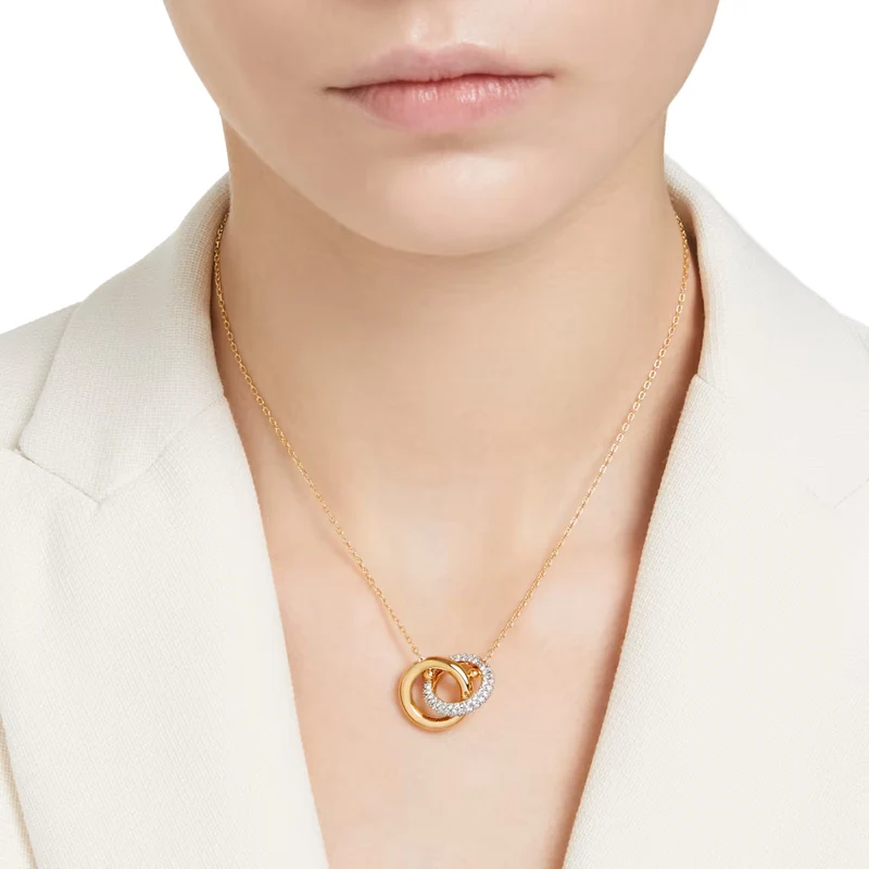 Swarovski Dextera Goldfarbene Anhänger 5668820 (Länge: 38.00 - 45.00 CM