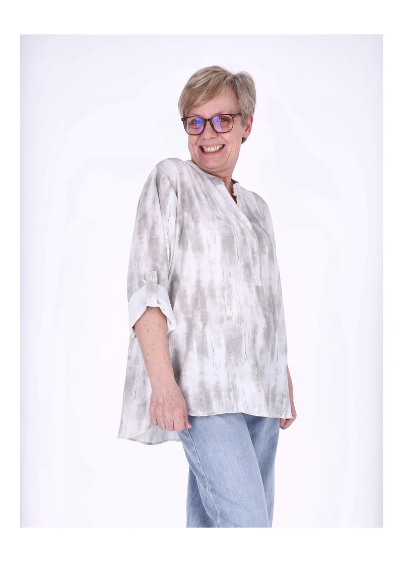 Splash of Color Blusenshirt Damen Rosa