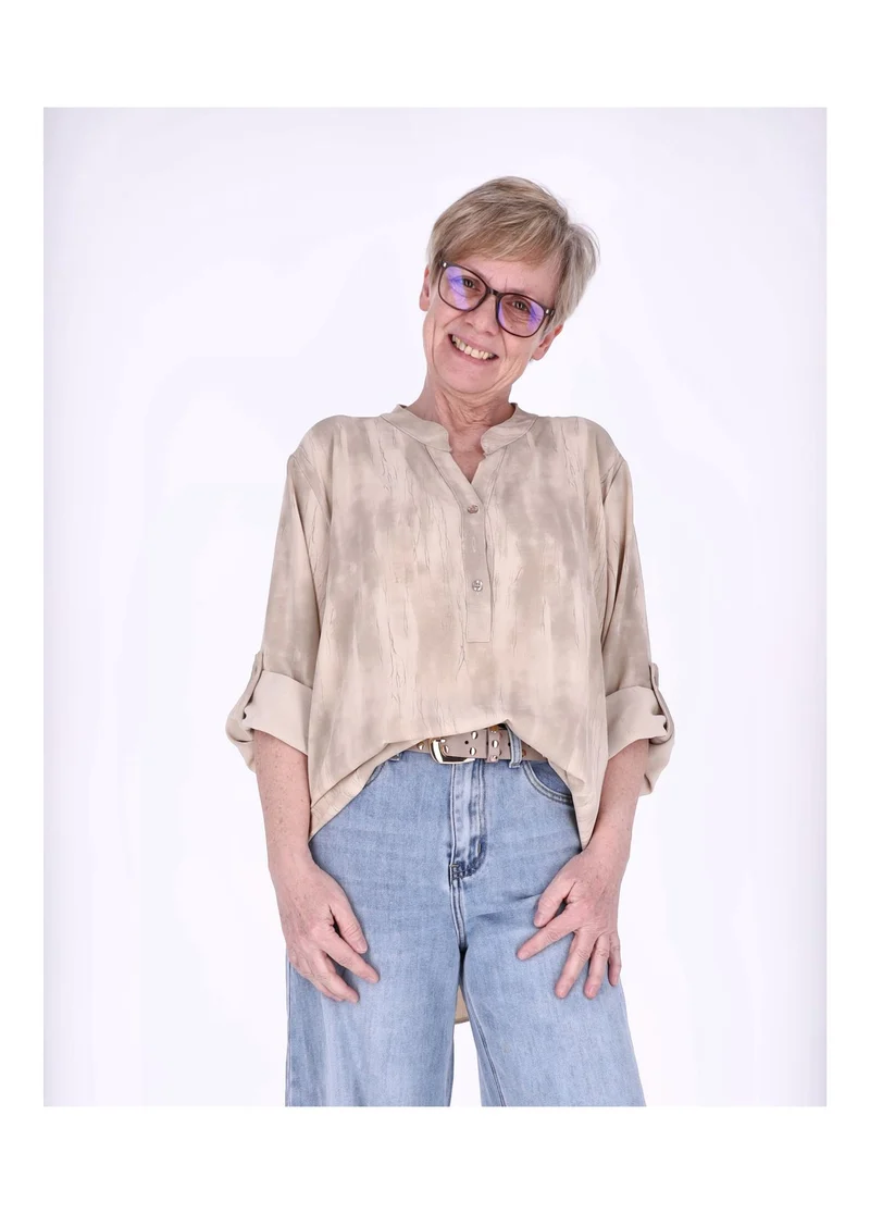 Splash of Color Blusenshirt Damen Rosa