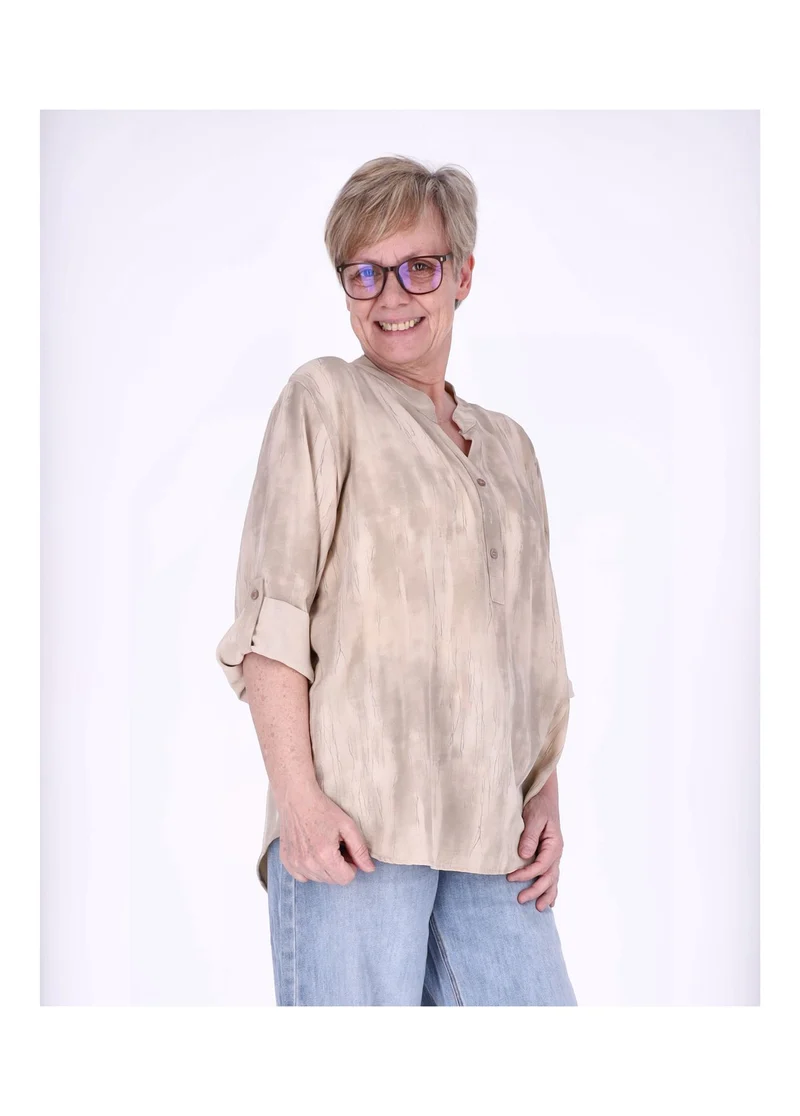 Splash of Color Blusenshirt Damen Rosa