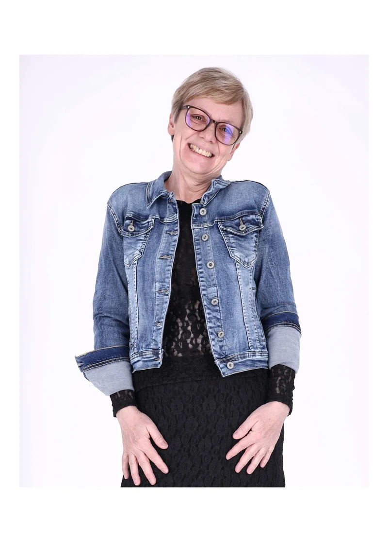Splash of Color Jeansjacke Damen