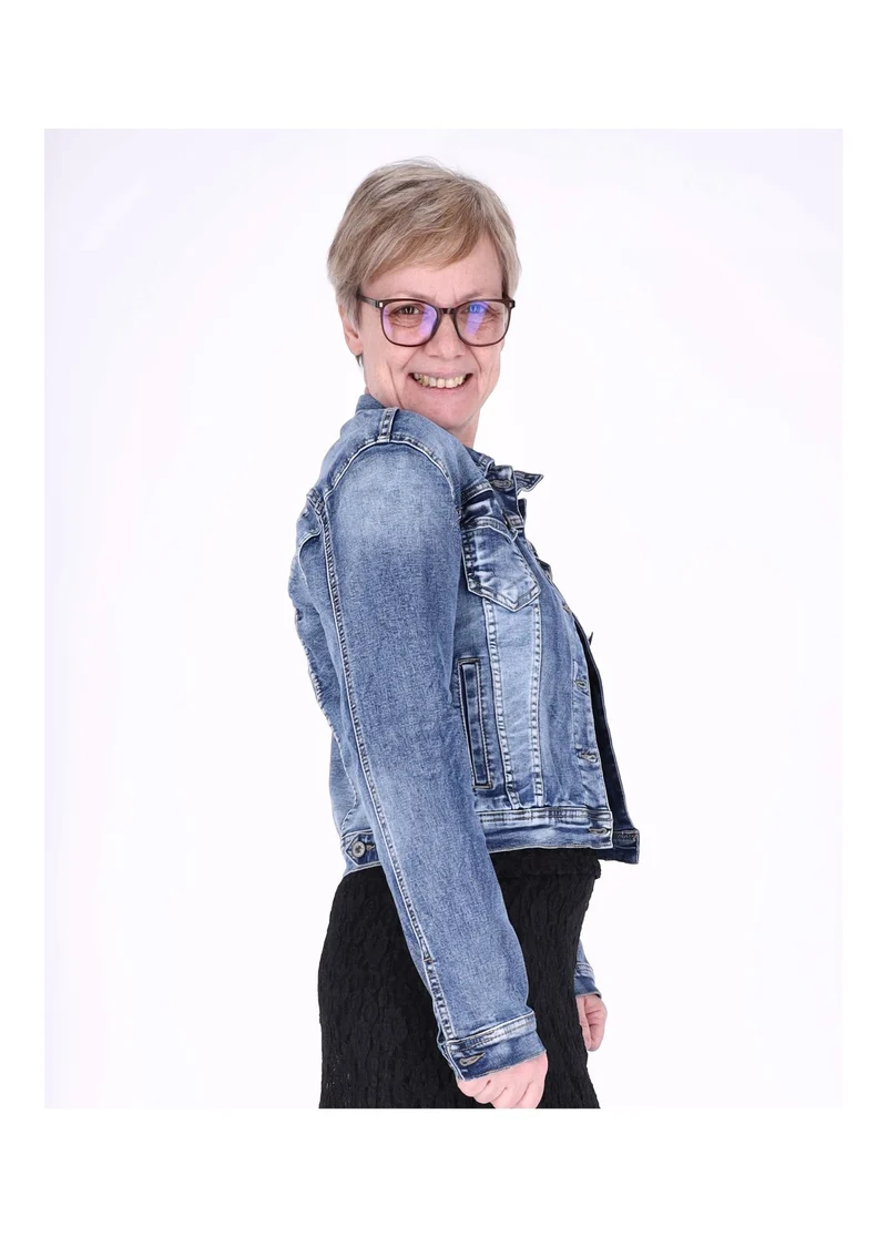 Splash of Color Jeansjacke Damen