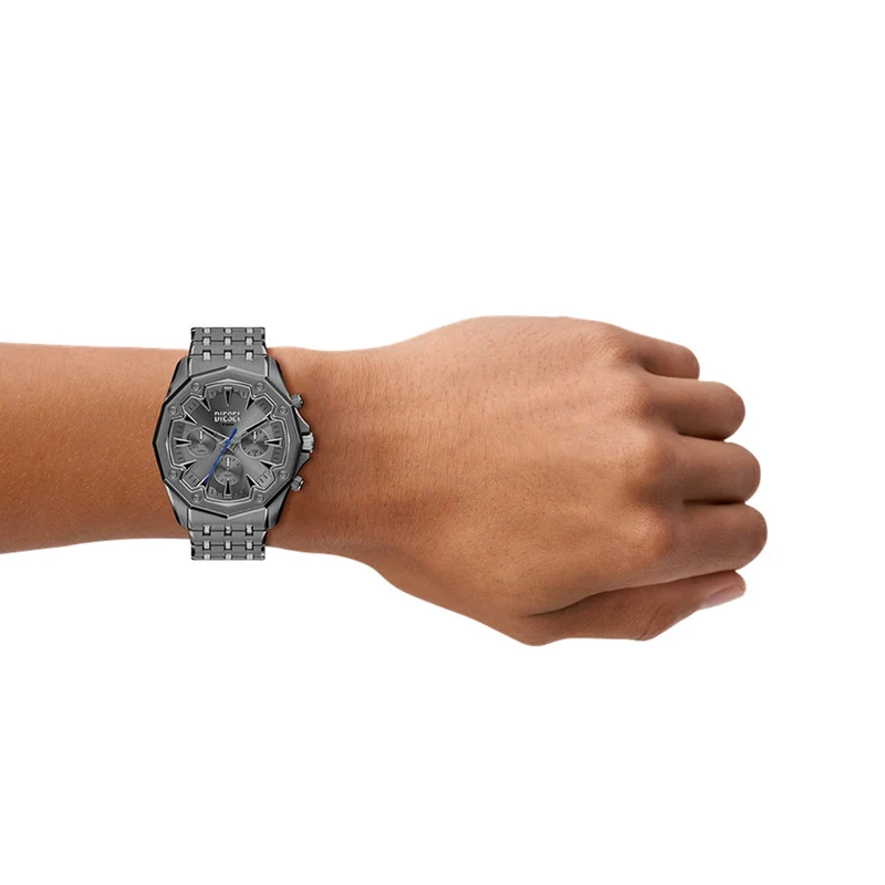Diesel Stinger Round Grey Dial Watch DZ4708