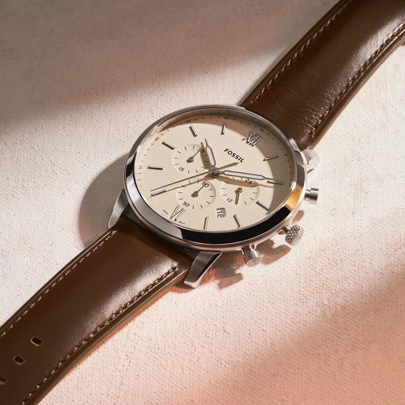 Fossil Neutra Chrono herren Uhr Braun FS5380