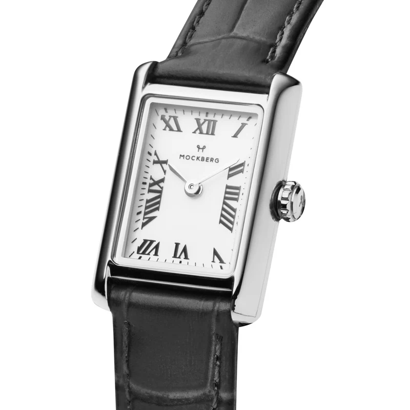 Mockberg Timeless Black Leather Women's Watch MB0246