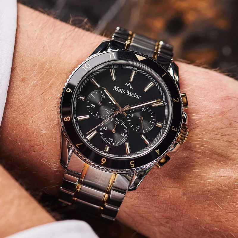 Mats Meier Ponte Dei Salti herren Uhr Silber MM00502