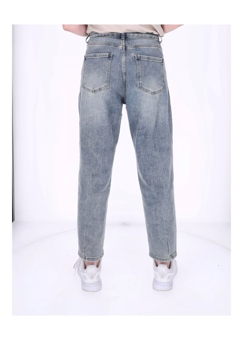Splash of Color Damen Karotten-Jeans
