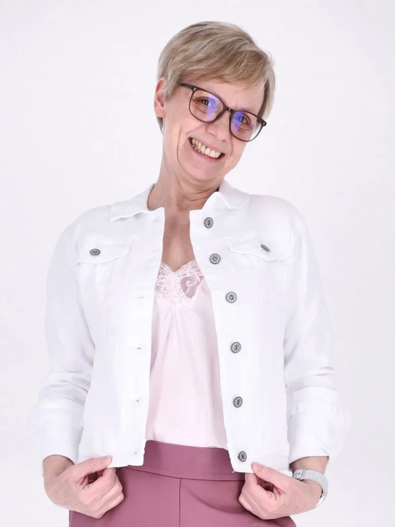 Splash of Color Jeansjacke Damen