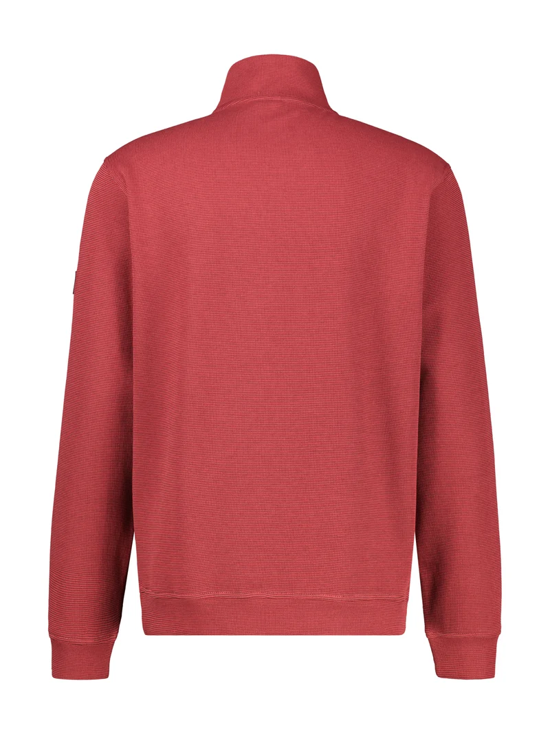 SWEATSHIRT/TROYER/RH/V-NE, MUTED RED