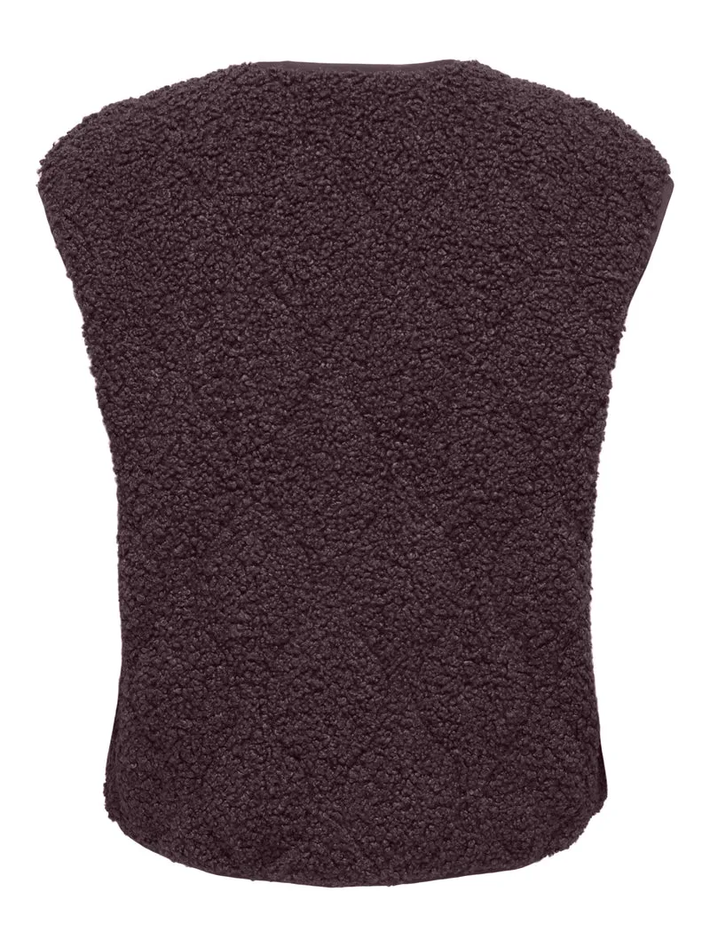 ONLINES TEDDY WAISTCOAT CC OTW, Fudge