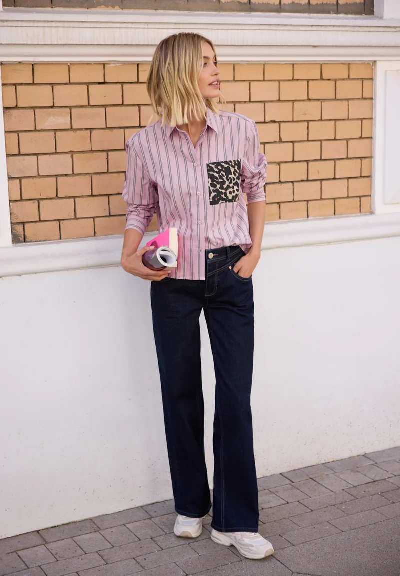 LTD QR Studio_Striped shirtcol, pearly rose