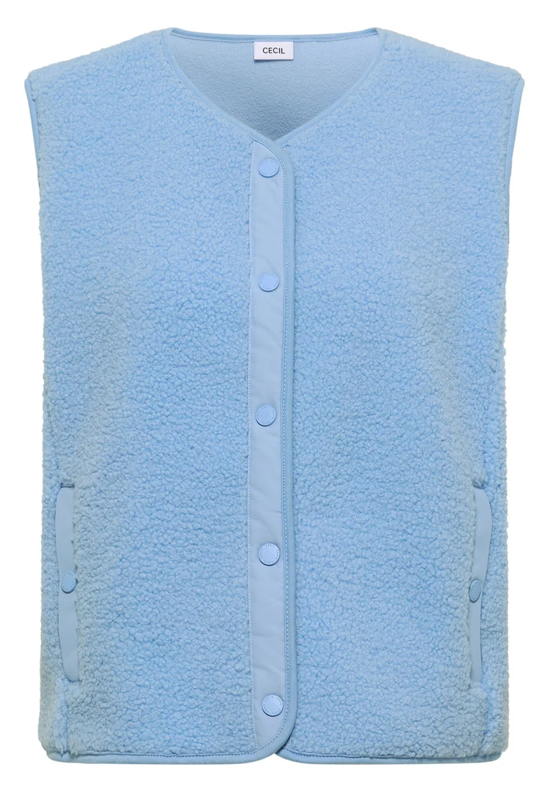 NOS Solid Matmix Teddy Vest, easy blue