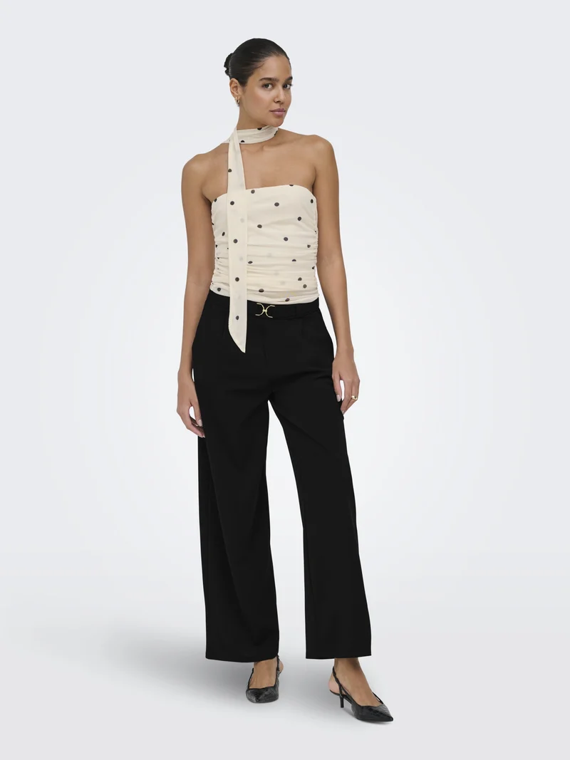 JDYGEGGO LIFE BELT PANT JRS NOOS, Black/BELT
