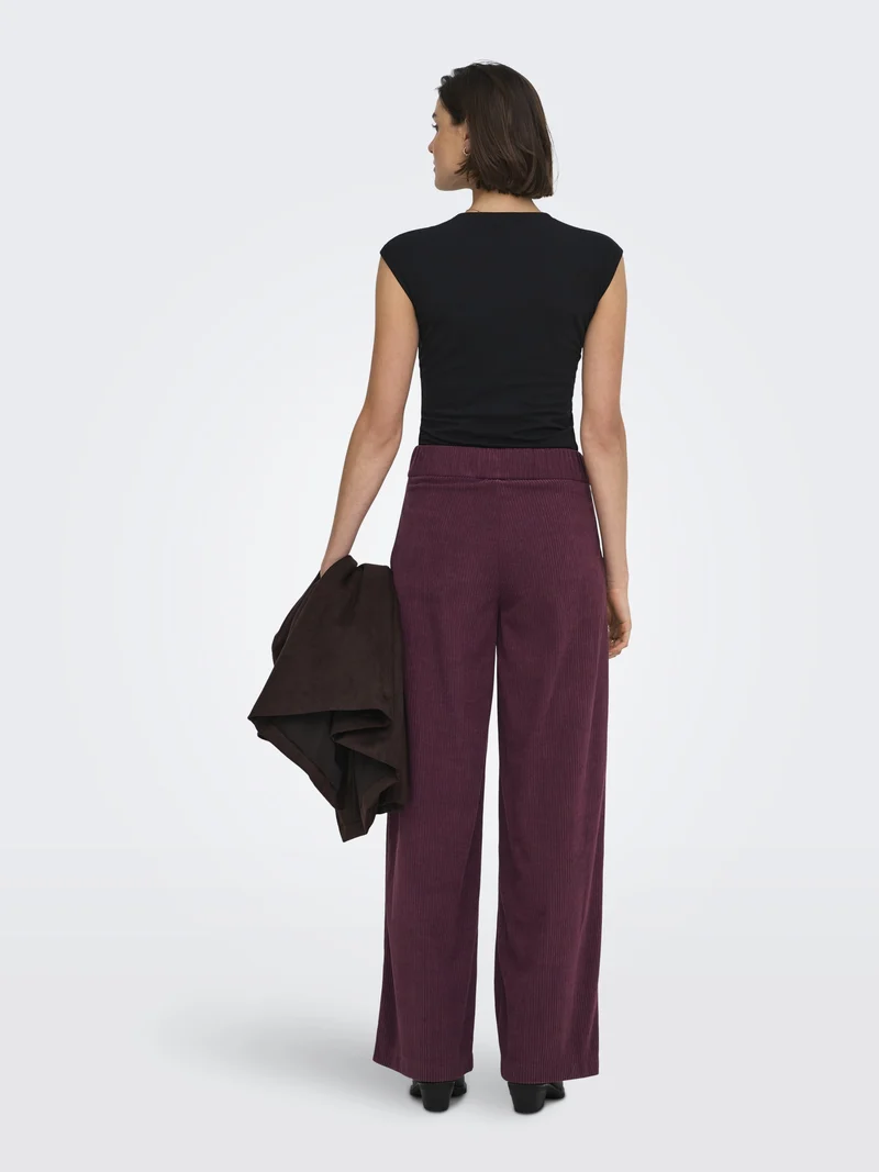 JDYGEGGO CORD PANT JRS NOOS, Windsor Wine