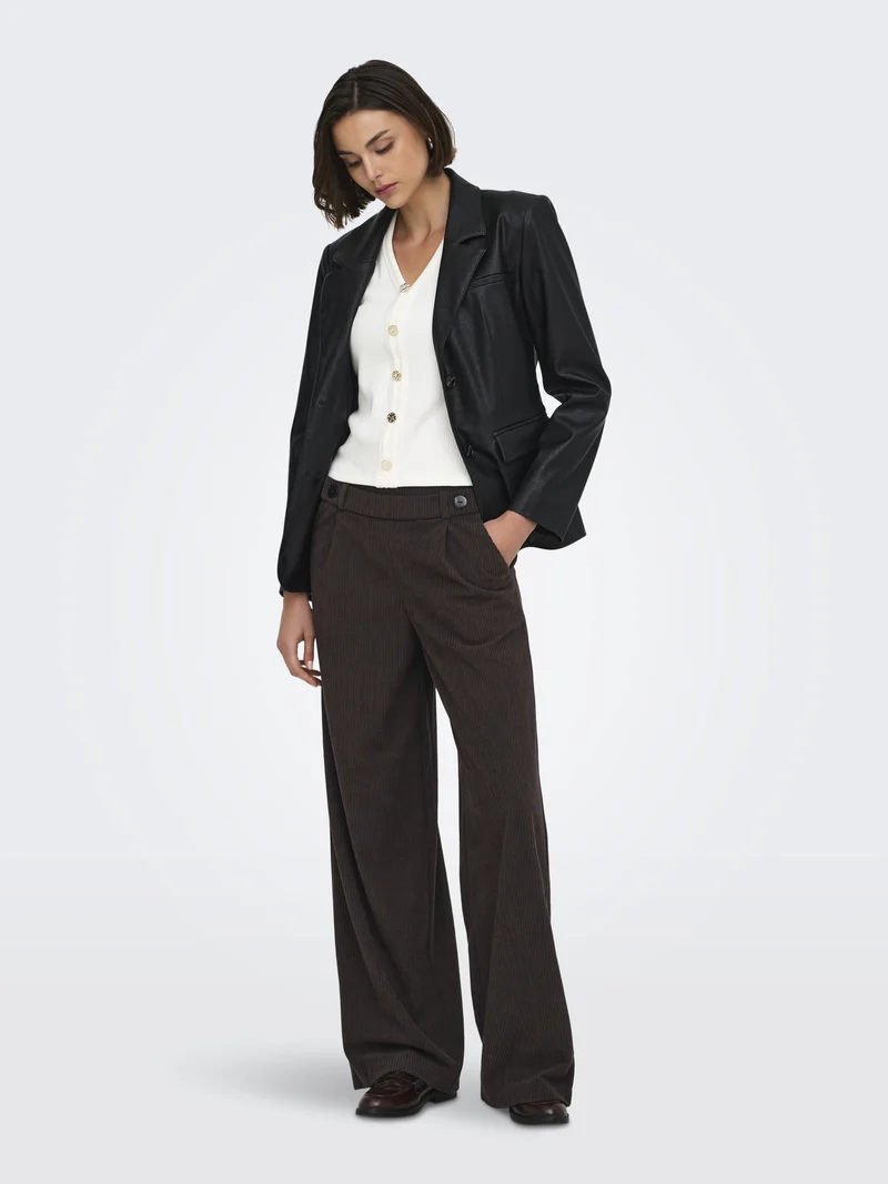 JDYGEGGO CORD PANT JRS NOOS, Coffee Bean