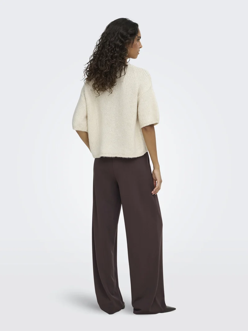 JDYGEGGO LIFE BELT PANT JRS NOOS, Chocolate Torte/BELT