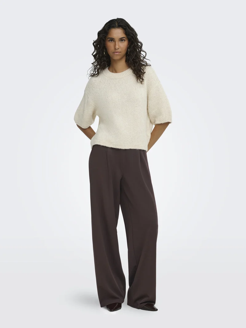 JDYGEGGO LIFE BELT PANT JRS NOOS, Chocolate Torte/BELT