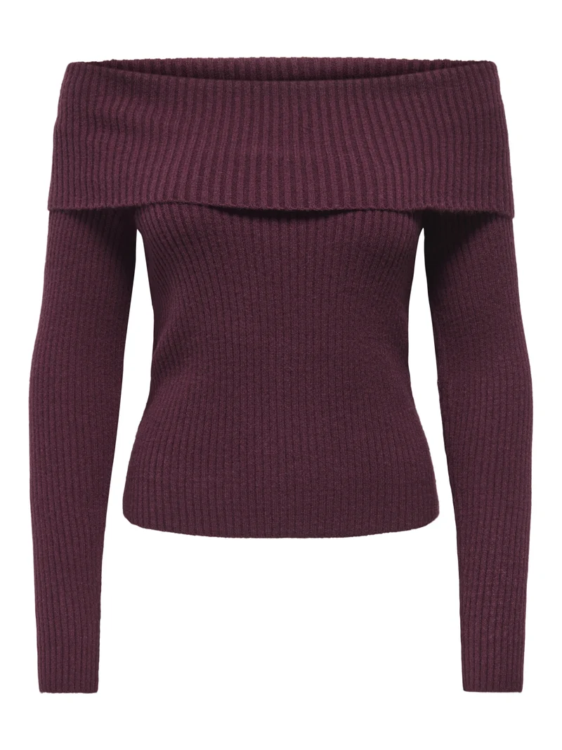 ONLKATIA LS OFF SHOULDER KNT NOOS, Fig