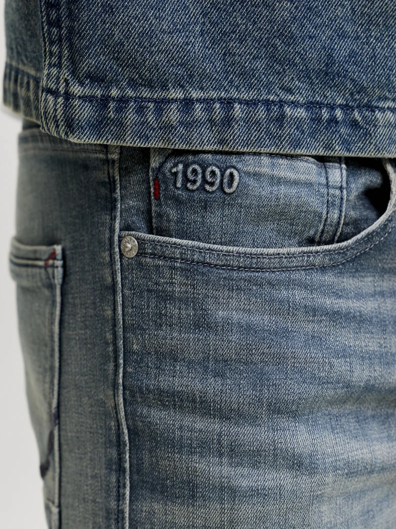 JJIGLENN JJROY JJ 367 SN, Blue Denim