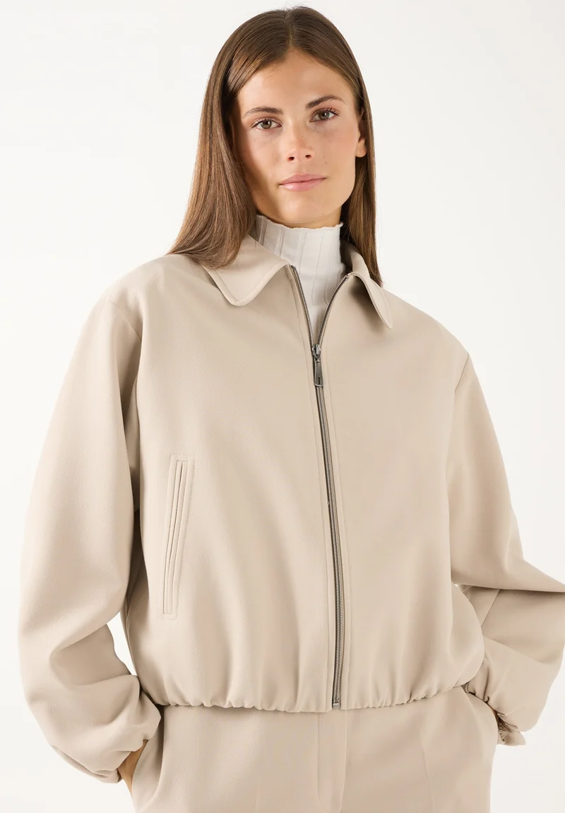 Double Blouson, pale stone