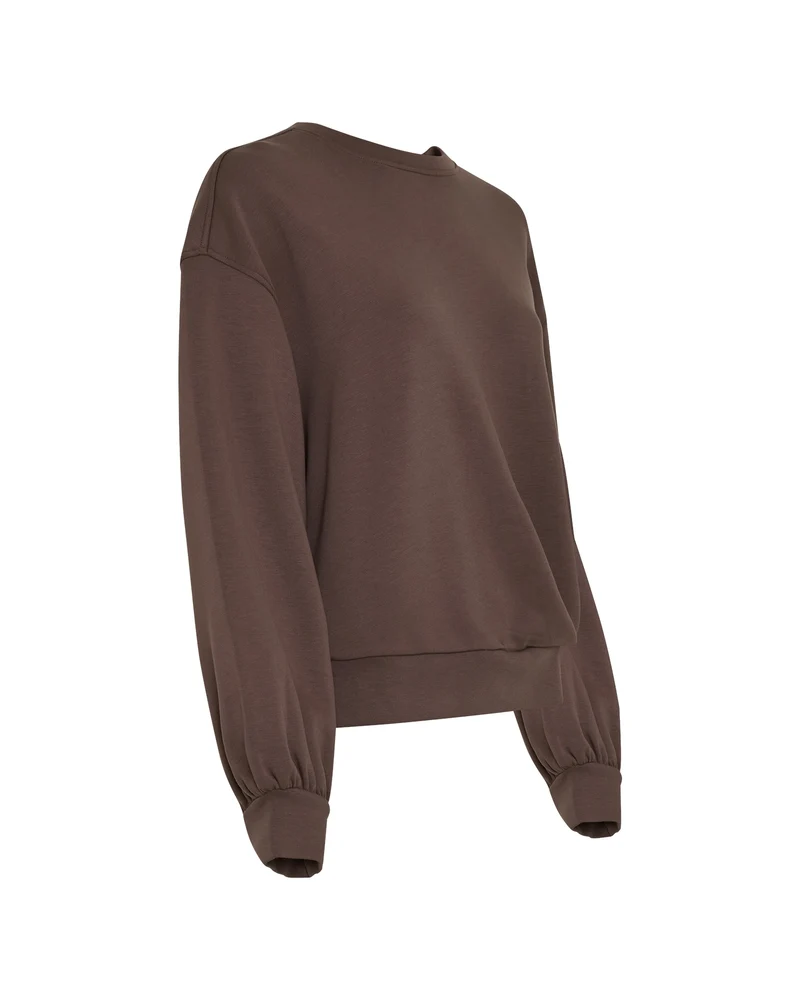 MSCHBrooke Ima Q Sweatshirt, hot fudge