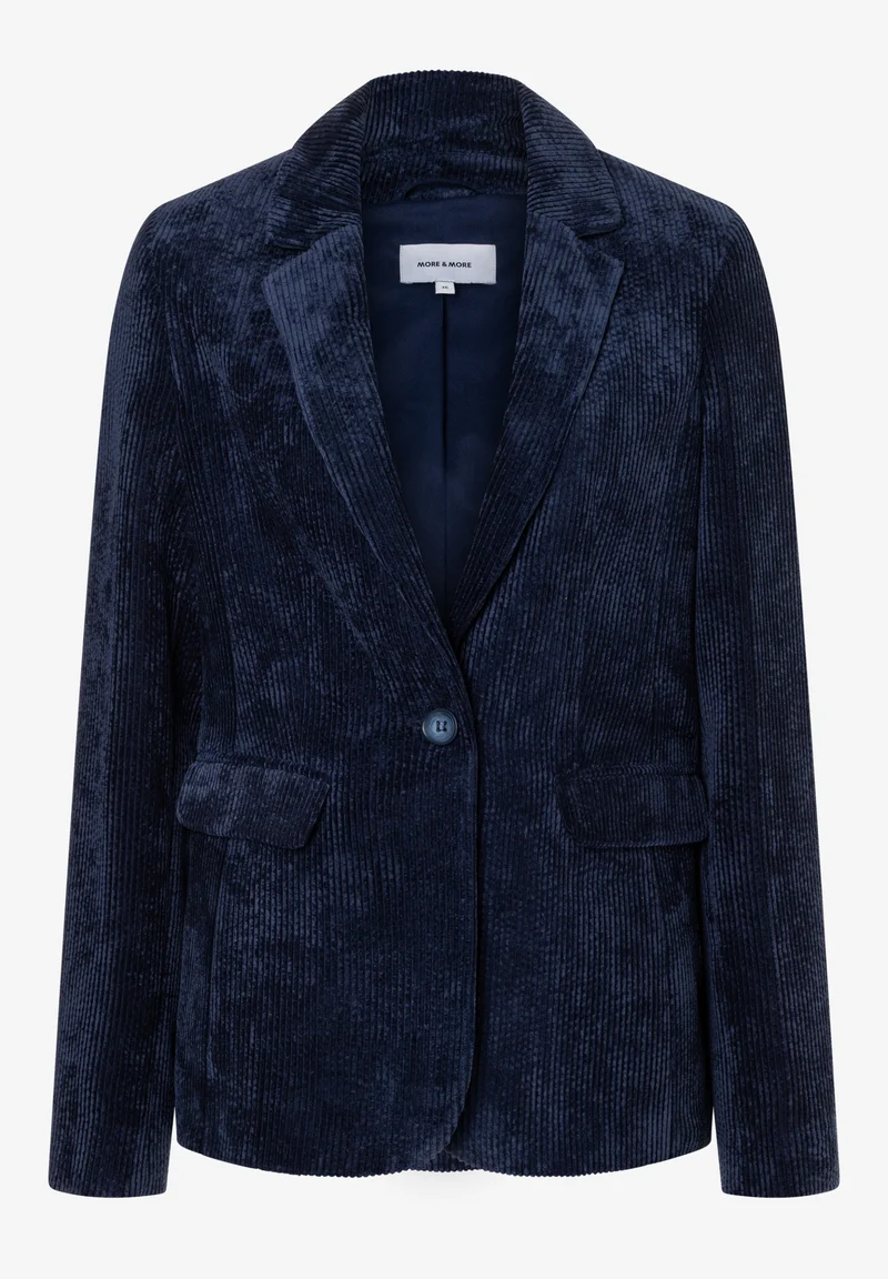 Soft Corduroy Blazer, classic blue