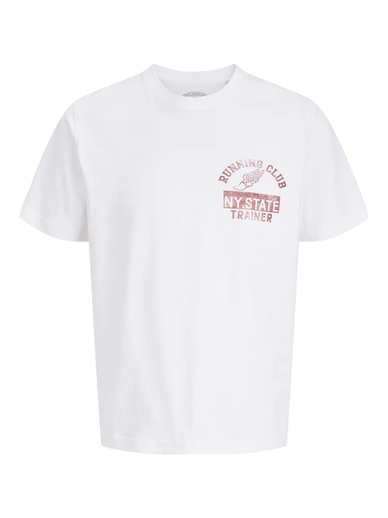 JPRBLUJACOB SS TEE, Bright White
