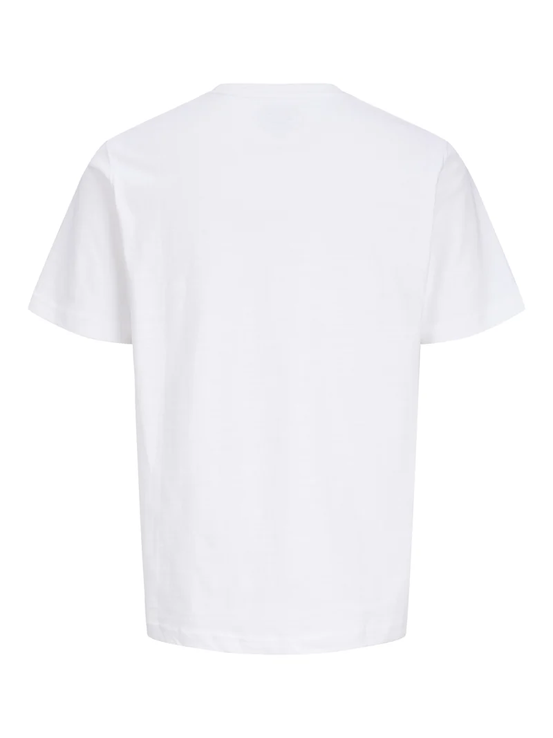 JPRBLUJACOB SS TEE, Bright White