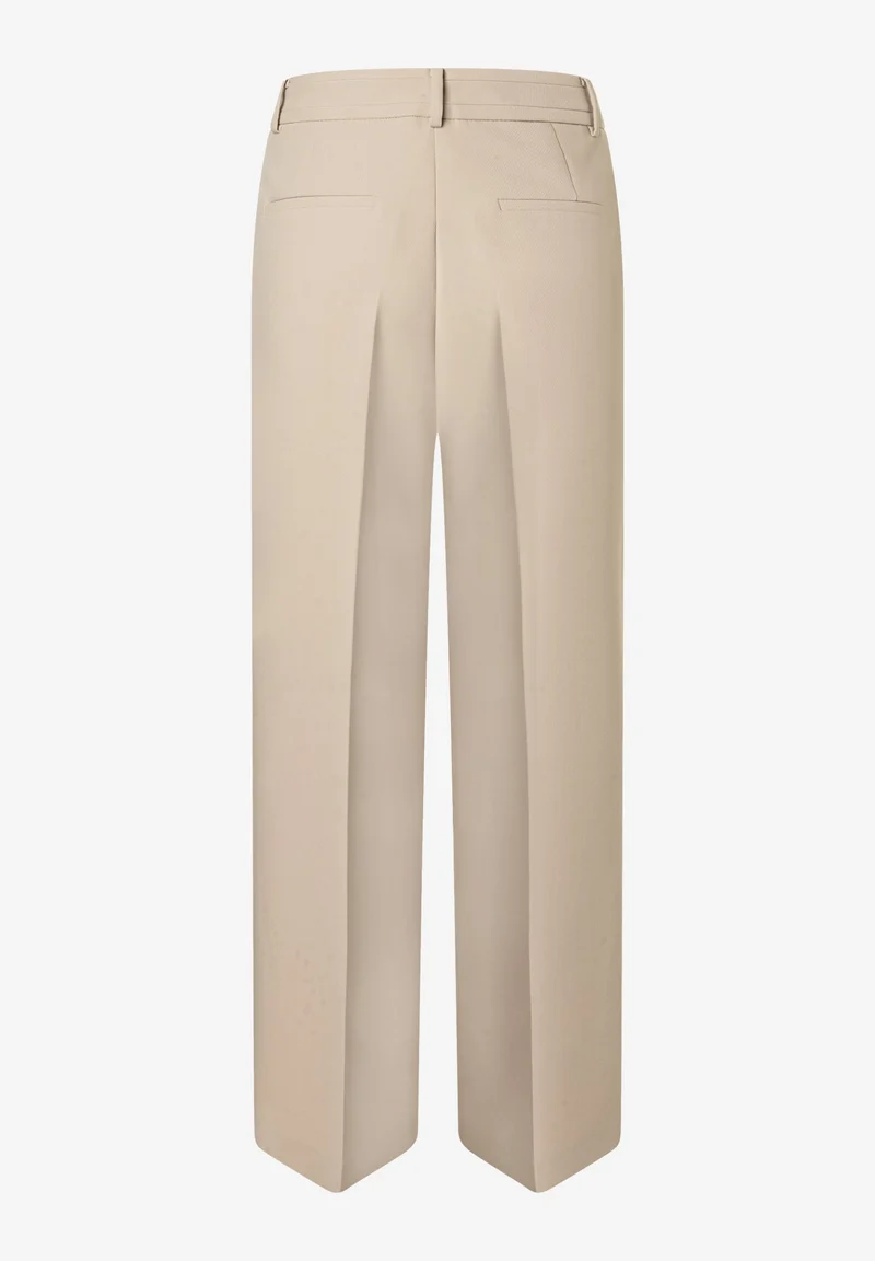 Double Wide Leg Pants, pale stone
