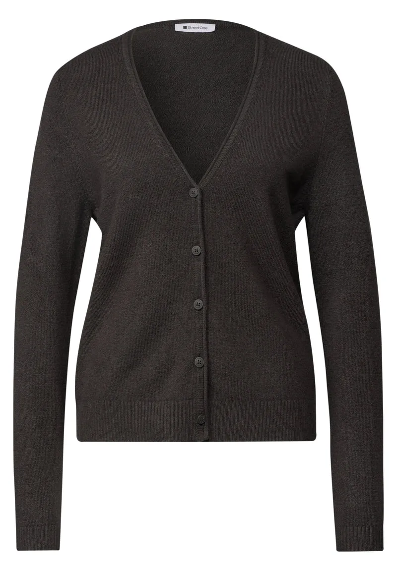 QR_cosy cardigan, black coffee mel.