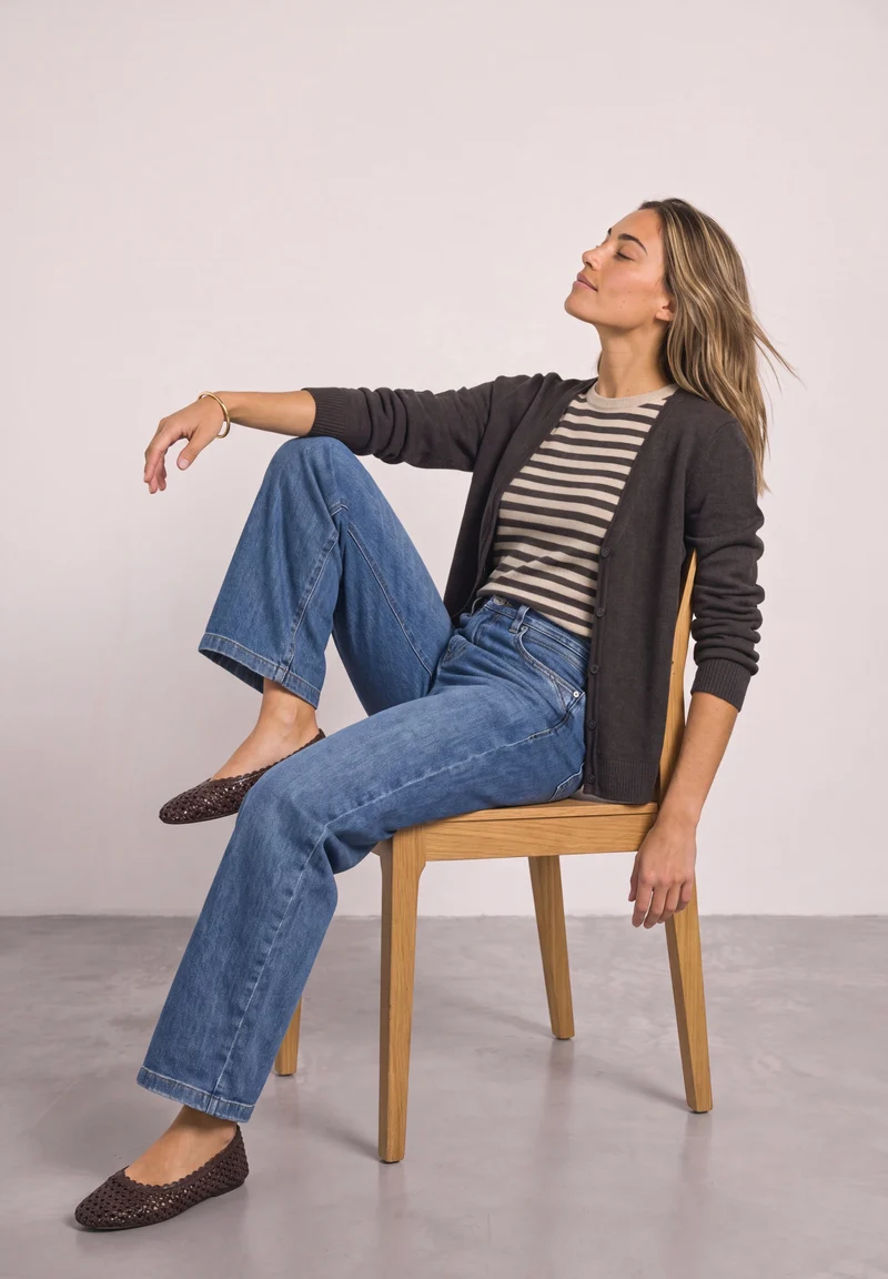 QR_cosy cardigan, black coffee mel.