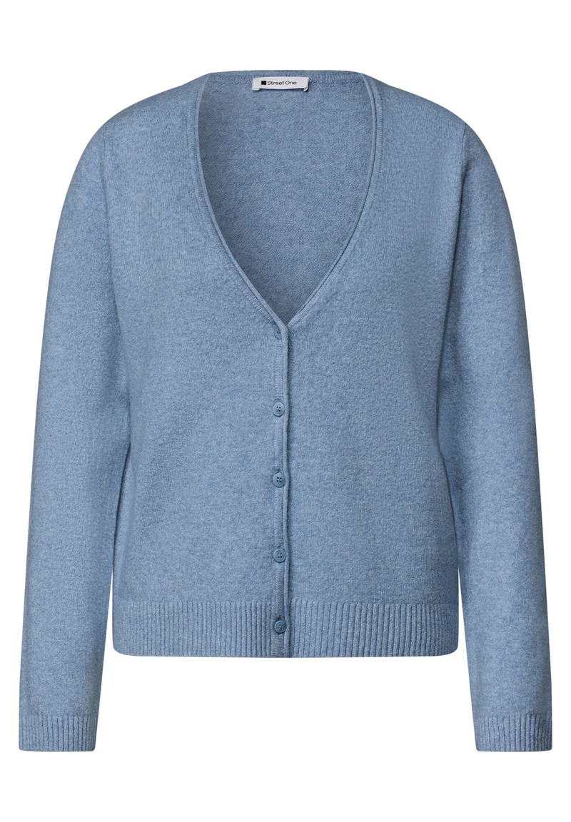 QR_cosy cardigan, northern blue mel.