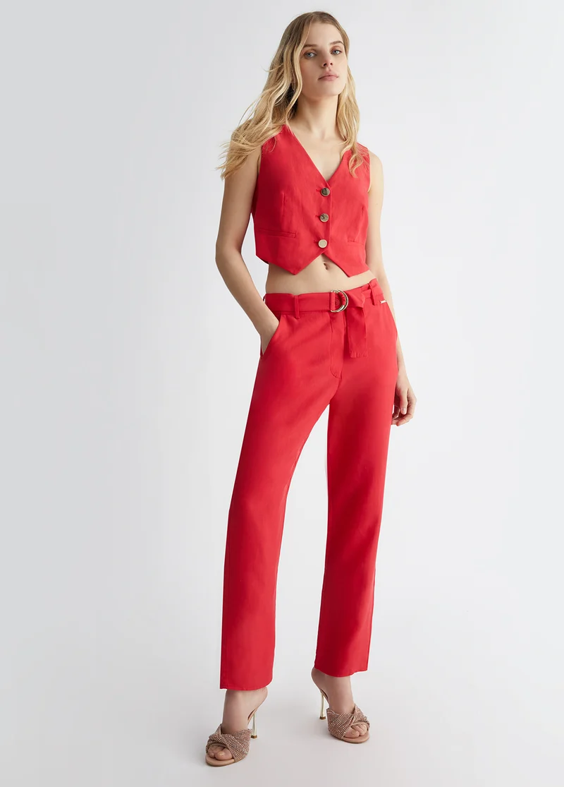Trousers with Belt