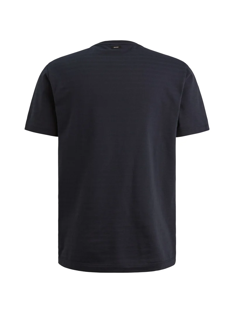 Short sleeve r-neck jersey structu, Sky Captain