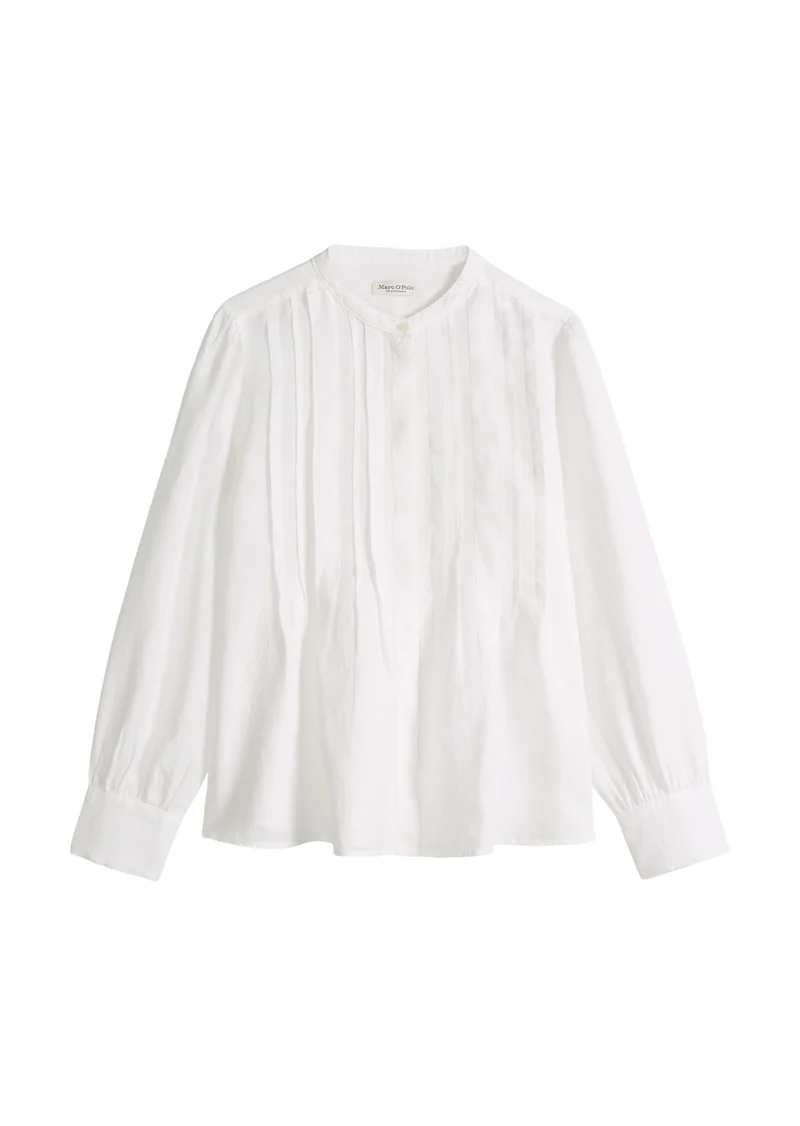 Woven Blouses Longsleeve, White