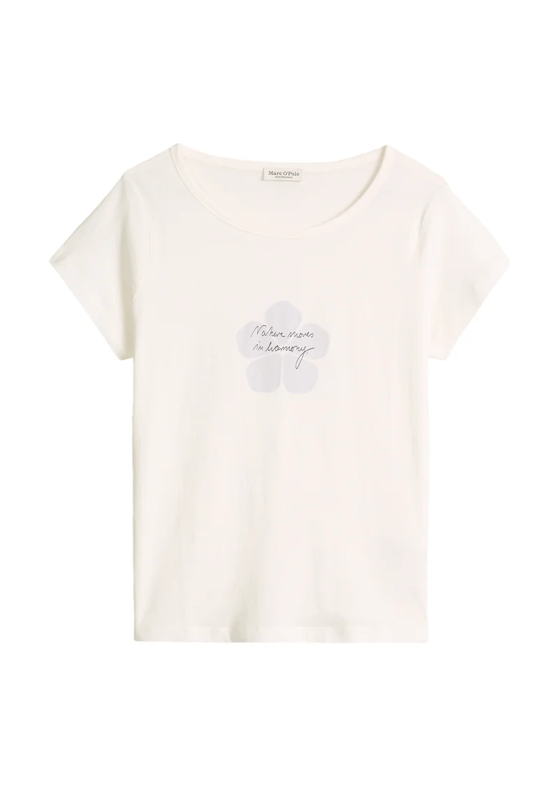 Jersey T-Shirts Shortsleeve, Grey White