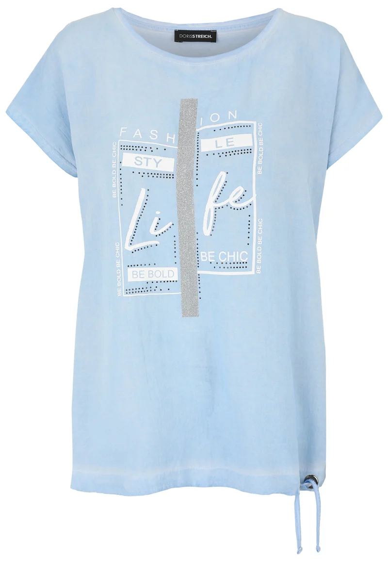 T-Shirt 1/2 Arm, Hellblau