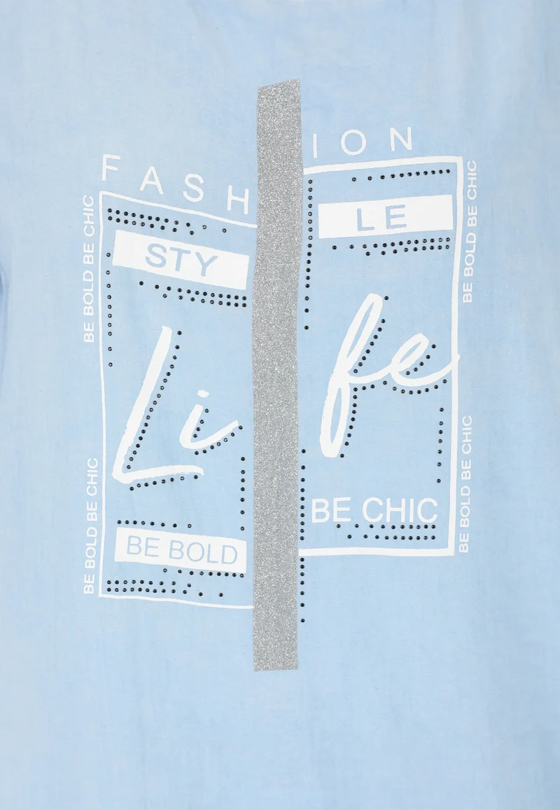 T-Shirt 1/2 Arm, Hellblau